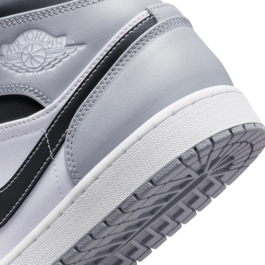 Air Jordan 1 Mid - Light Smoke Grey Anthracite