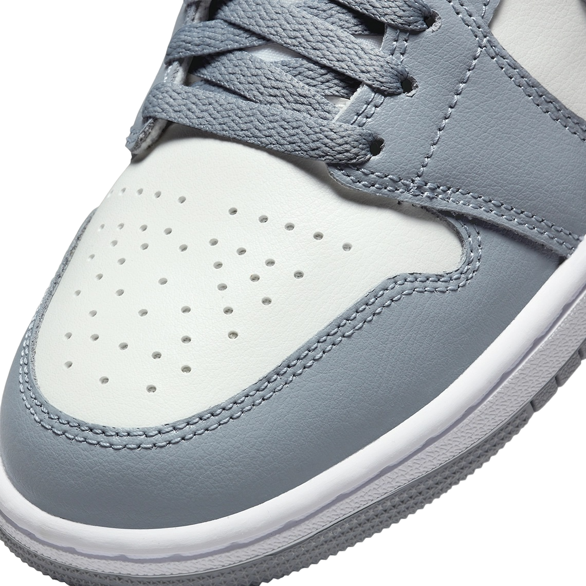 Air Jordan 1 Mid - Sail Stealth White (W)