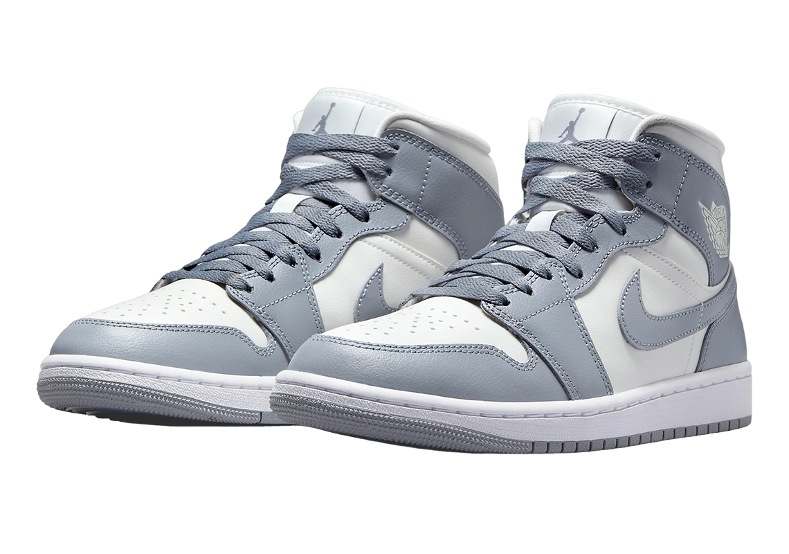 Air Jordan 1 Mid - Sail Stealth White (W)