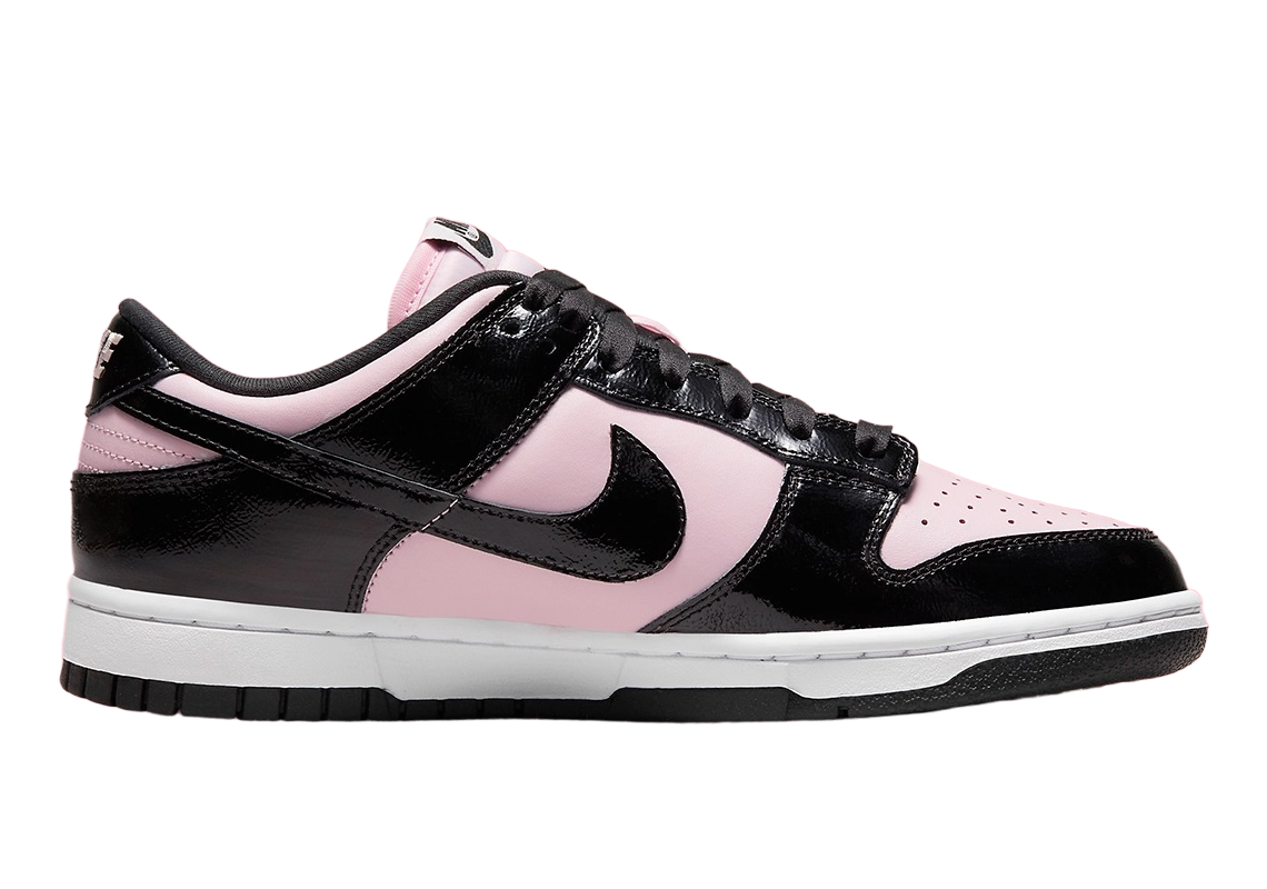 Nike Dunk Low - Black Patent Pink (W)