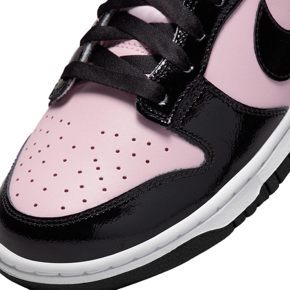 Nike Dunk Low - Black Patent Pink (W)