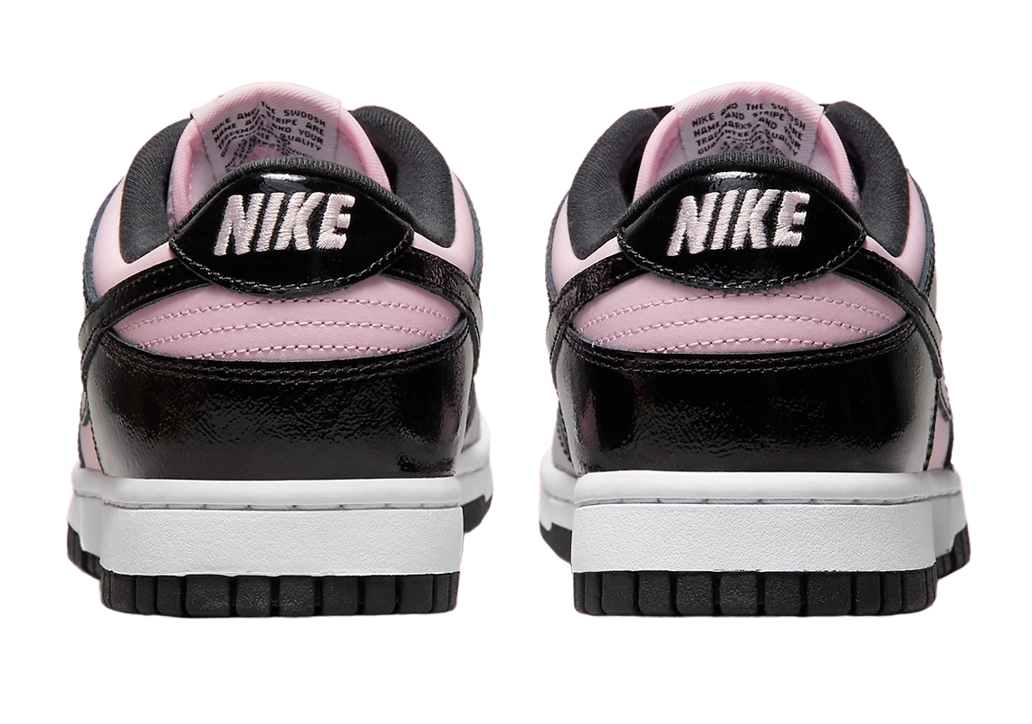 Nike Dunk Low - Black Patent Pink (W)