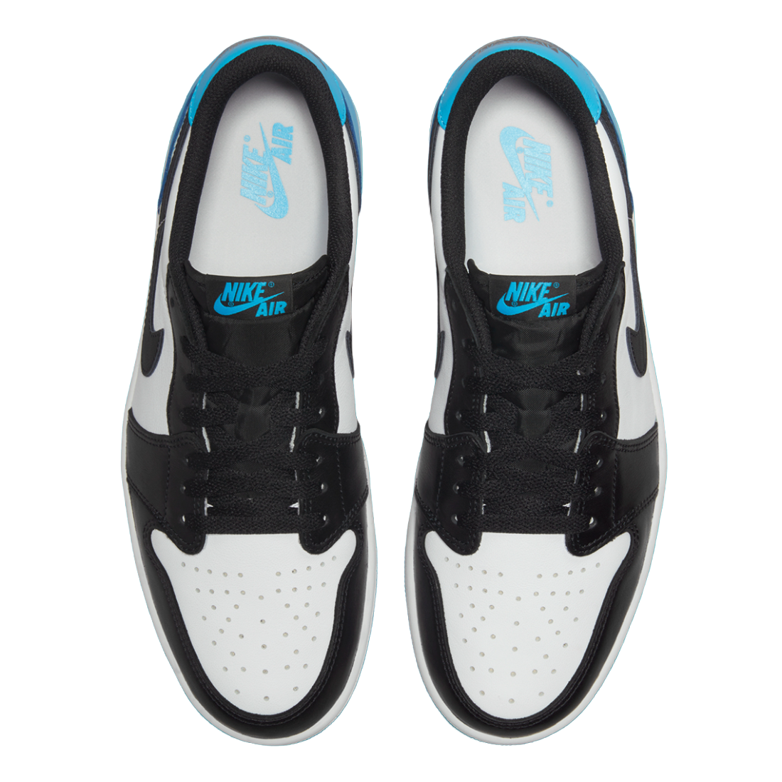 Air Jordan 1 Low - OG Dark Powder Blue "UNC"