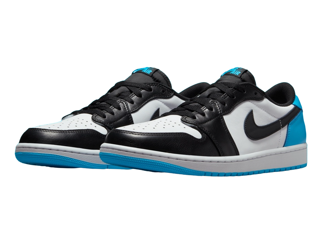 Air Jordan 1 Low - OG Dark Powder Blue "UNC"